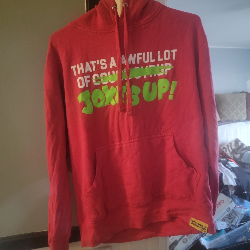 That's a awful lot of cough syrup DestoDubb hoodie in small
